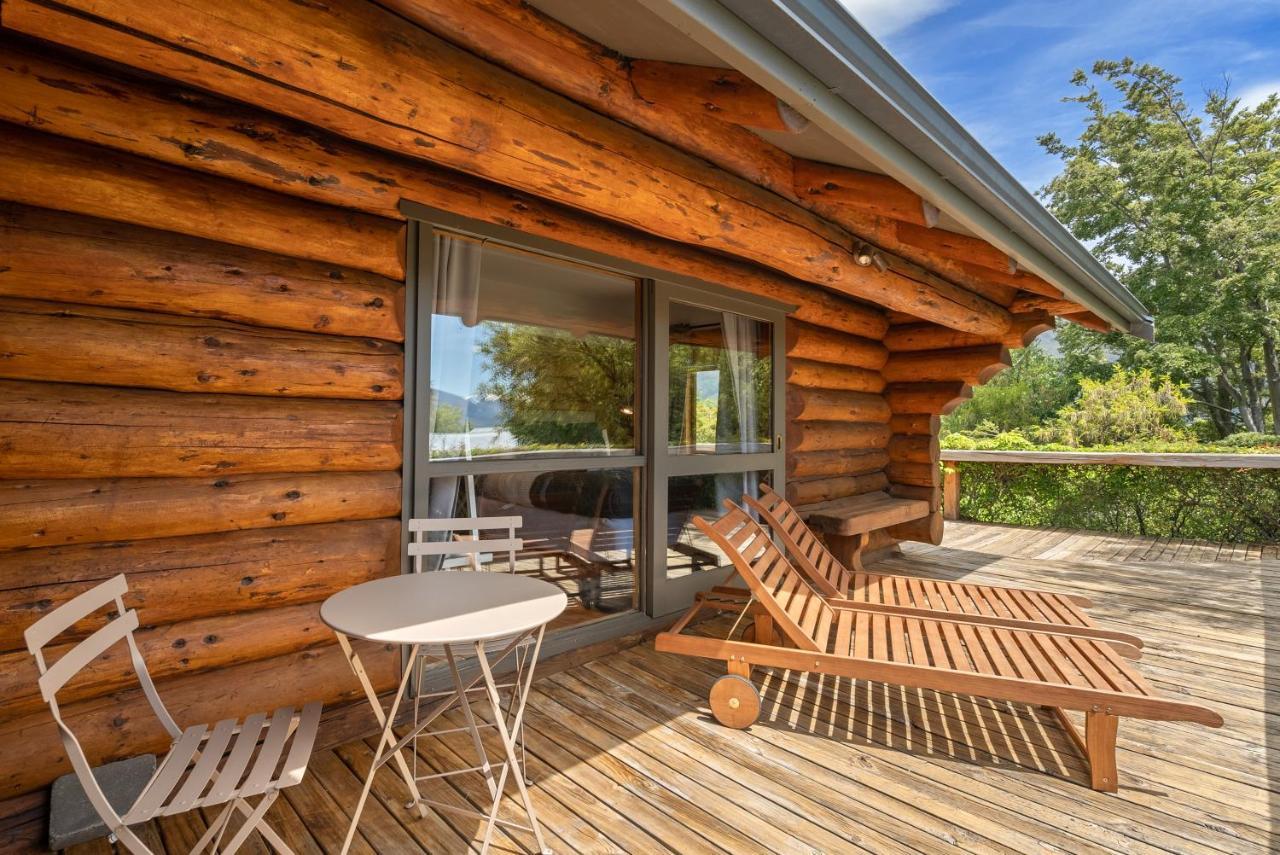 ワナカ The Log Houseヴィラ エクステリア 写真